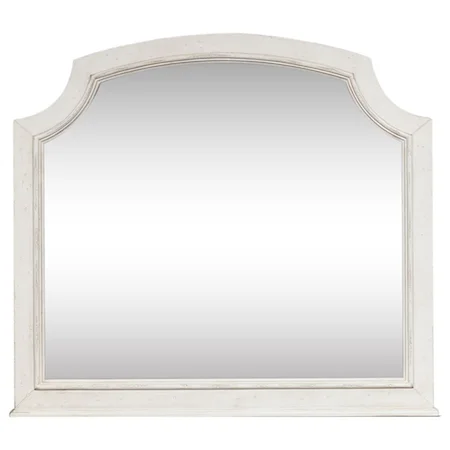 Relaxed Vintage Arched Dresser Mirror